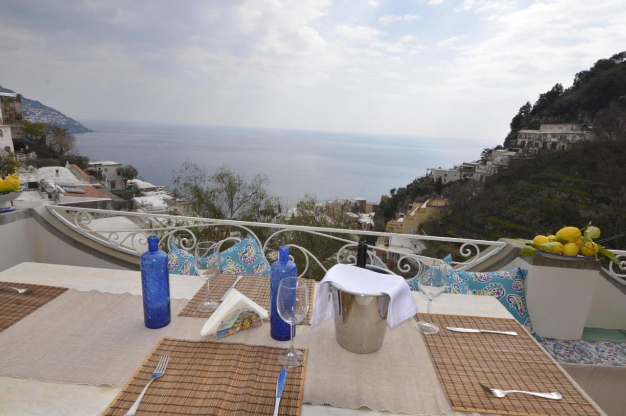 Villino Prota, Villa Ridente Con Panorama Mozzafiato Positano Exterior photo