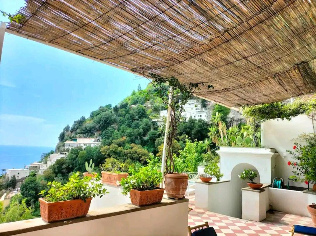 Villino Prota, Villa Ridente Con Panorama Mozzafiato Positano Exterior photo